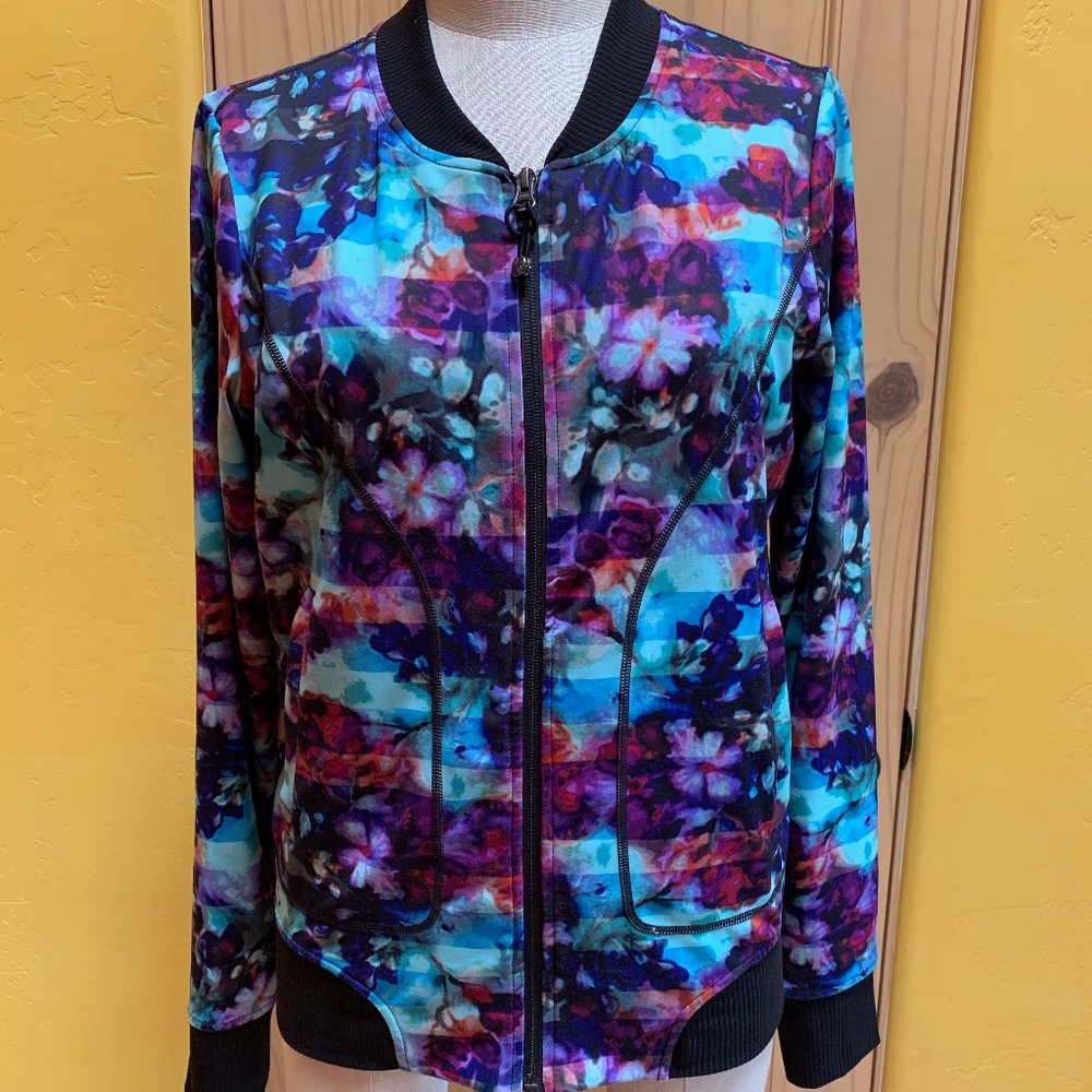 Athleta watercolor jacket